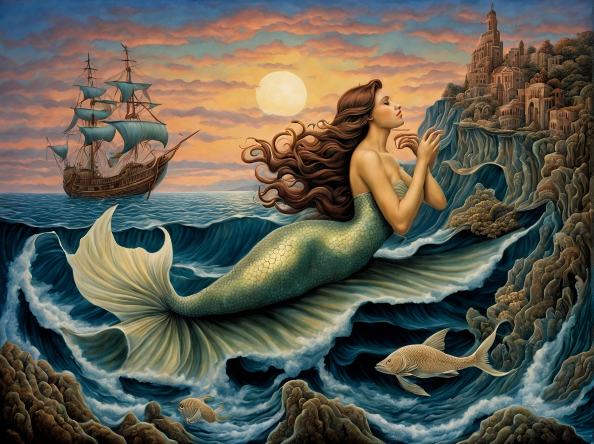 Dream of the Mermaid, by Octavio Ocampo