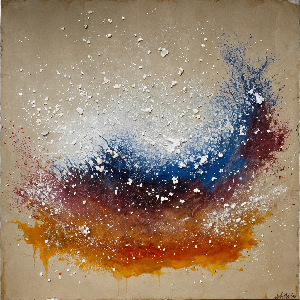 highest quality、abstract painting、universe、sugar、salt、Sorcerium、soy sauce、miso