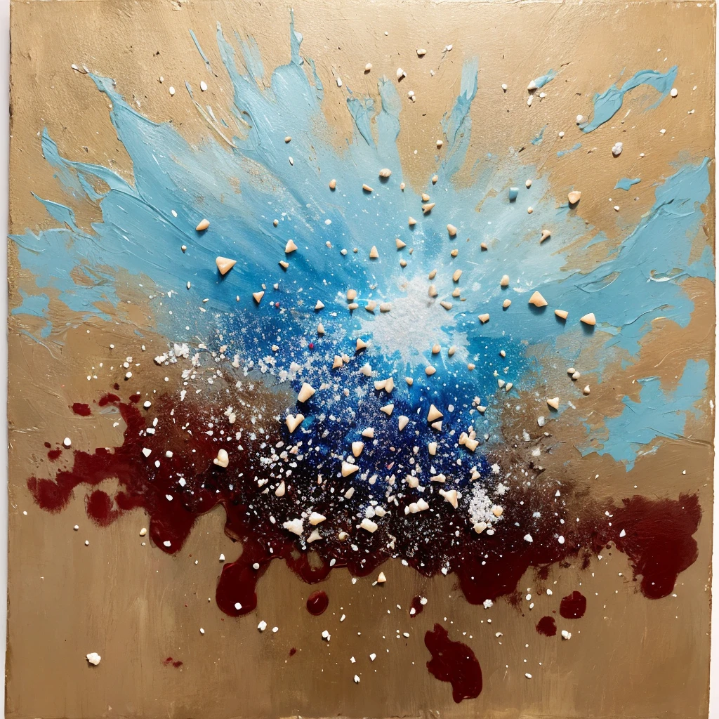 highest quality、abstract painting、universe、sugar、salt、Sorcerium、soy sauce、miso