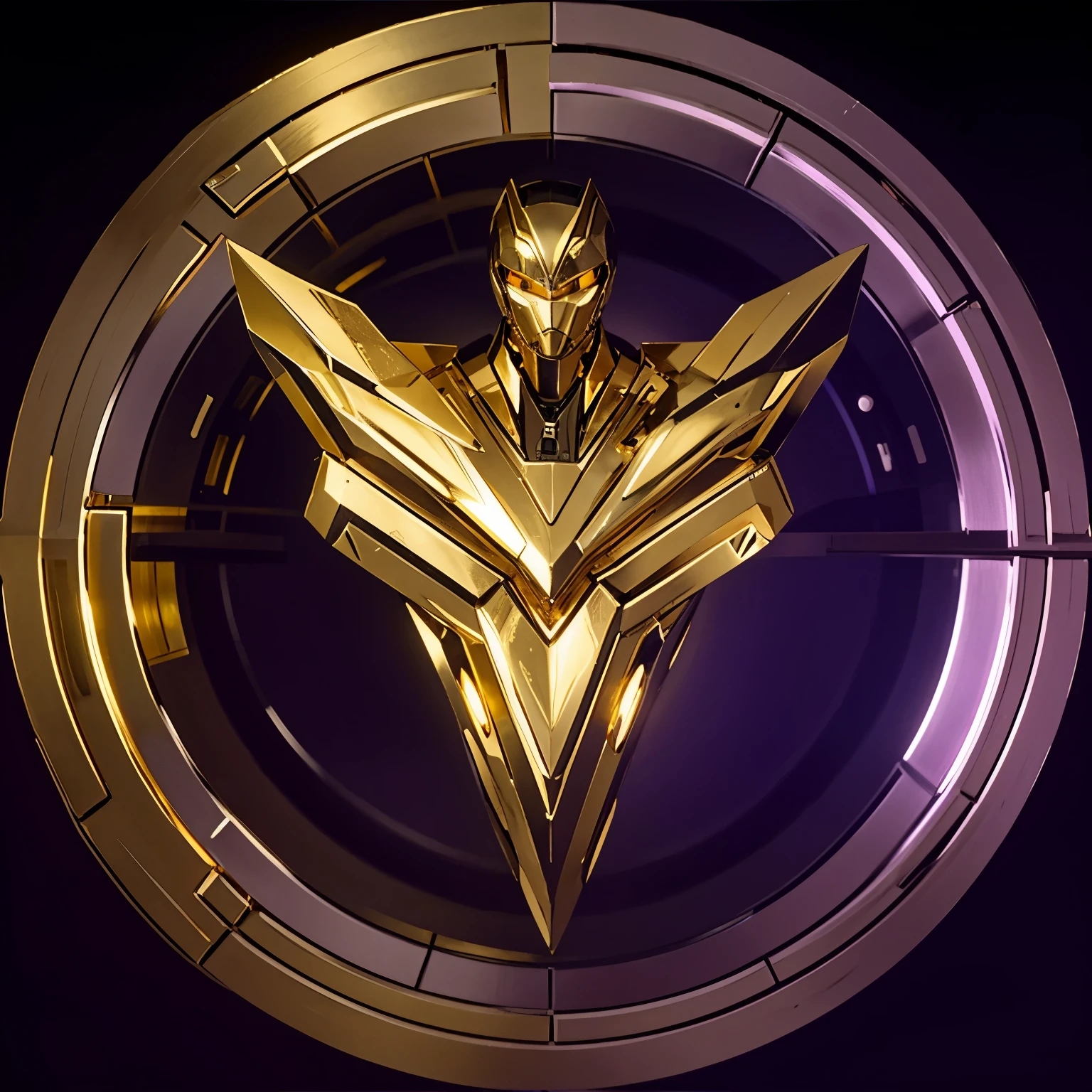 Gold-Violett