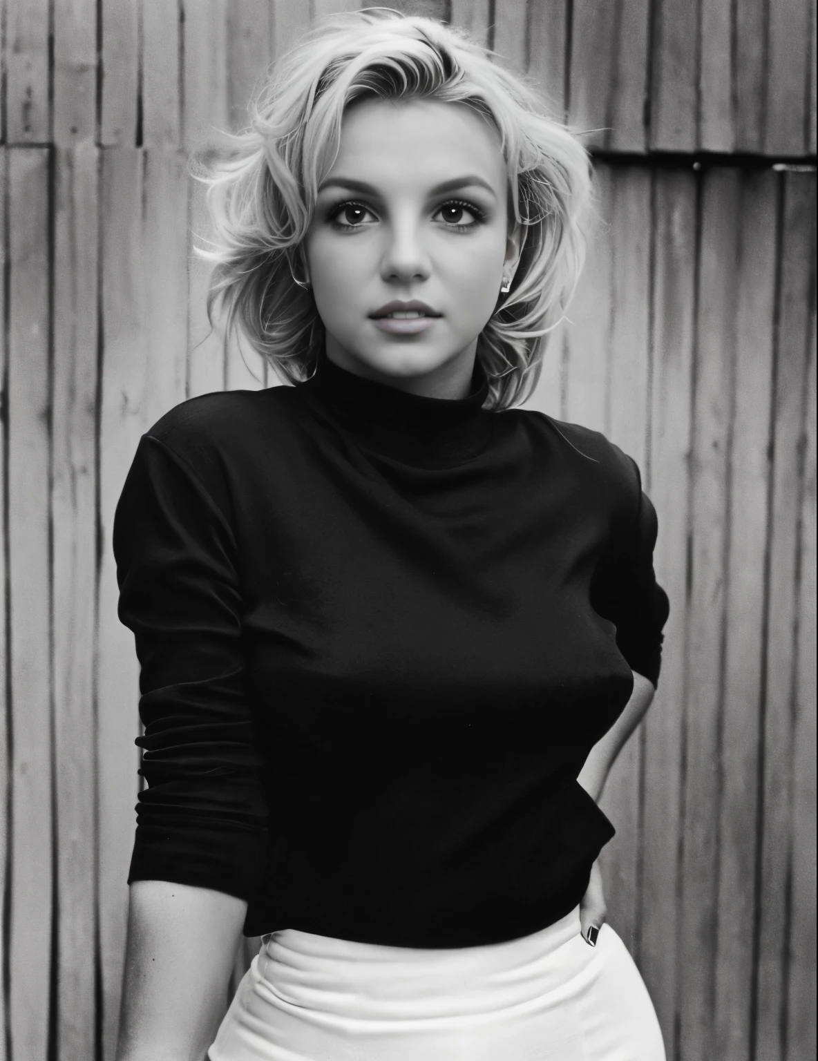 Britney Spears, mirada centrada, con la mirada centrada,
