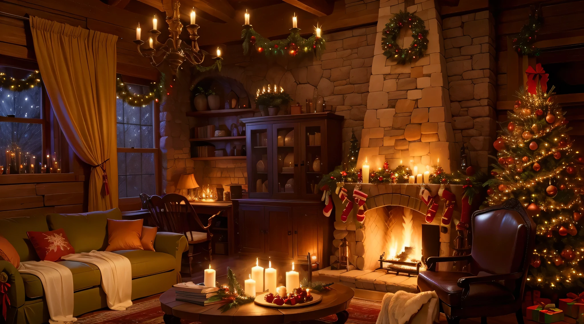 Cozy Christmas Ambience