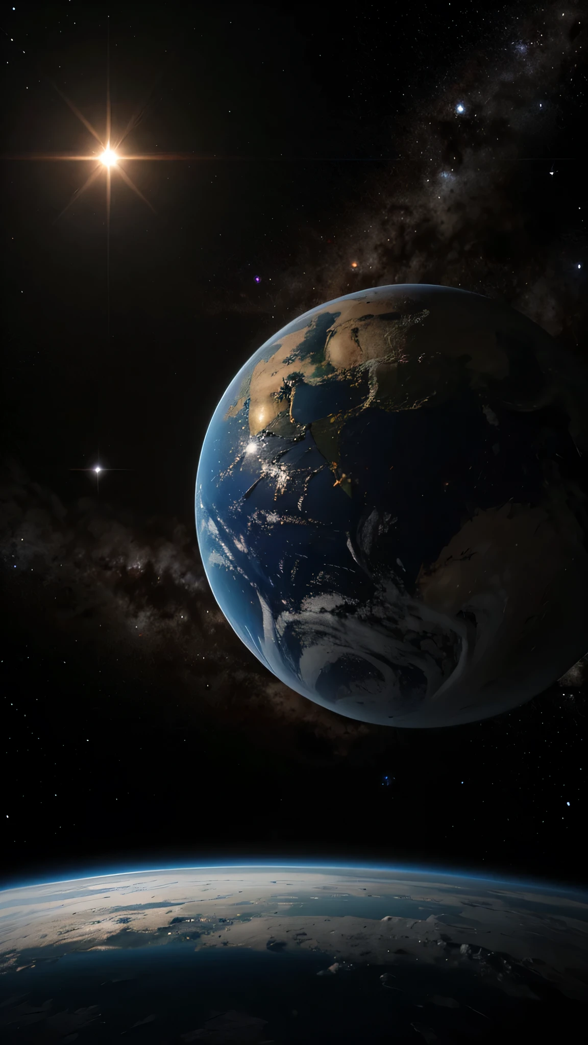 Exoplaneta, Lindo, background space