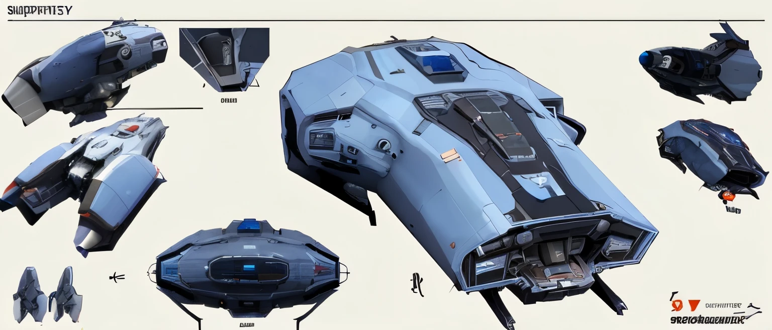 Supplementary details of the spaceship Supplementary details