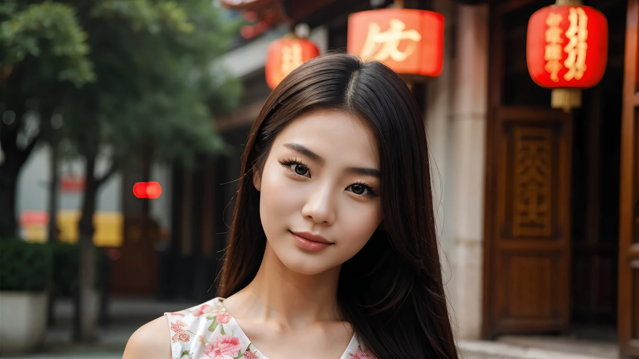 Beautiful Chinese woman
