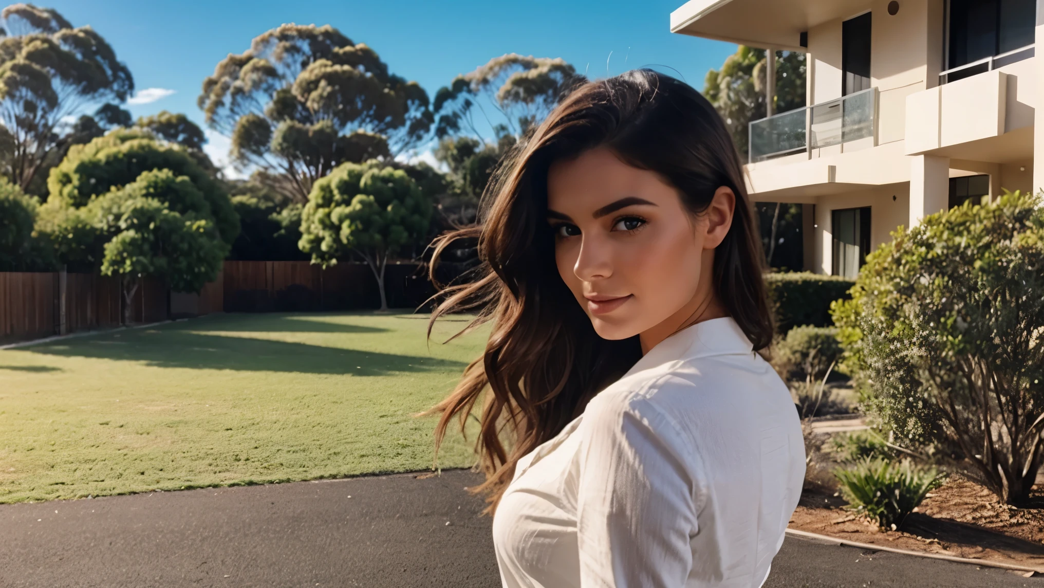 Beautiful Australian woman