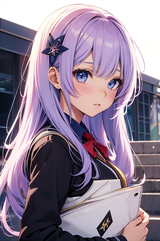 Jolie fille, Anime, Kawaii , Manga,colored hair, Yeux grands, Uniforme scolaire, Chibi, Fantaisie, Shojo, Otaku