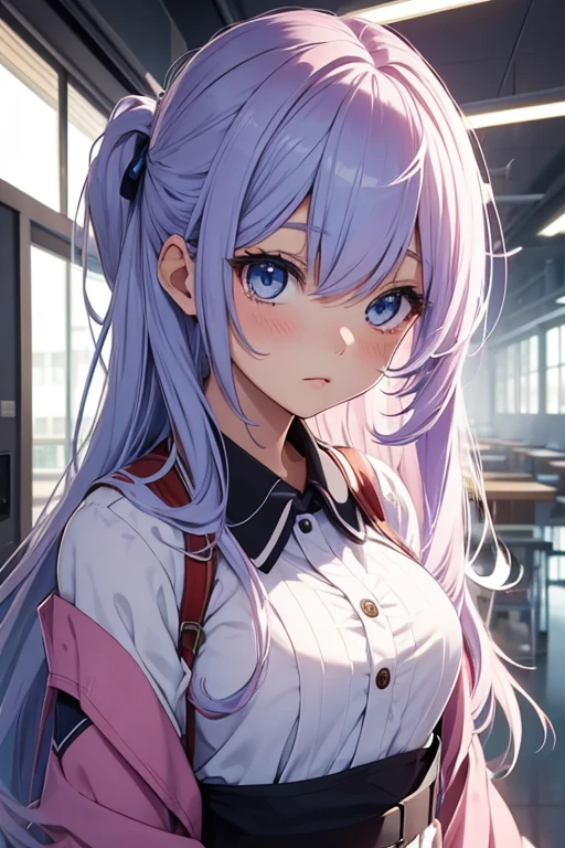 Jolie fille, Anime, Kawaii , Manga,colored hair, Yeux grands, Uniforme scolaire, Chibi, Fantaisie, Shojo, Otaku