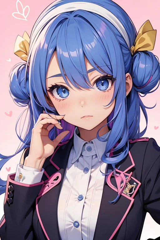 Jolie fille, Anime, Kawaii , Manga,colored hair, Yeux grands, Uniforme scolaire, Chibi, Fantaisie, Shojo, Otaku