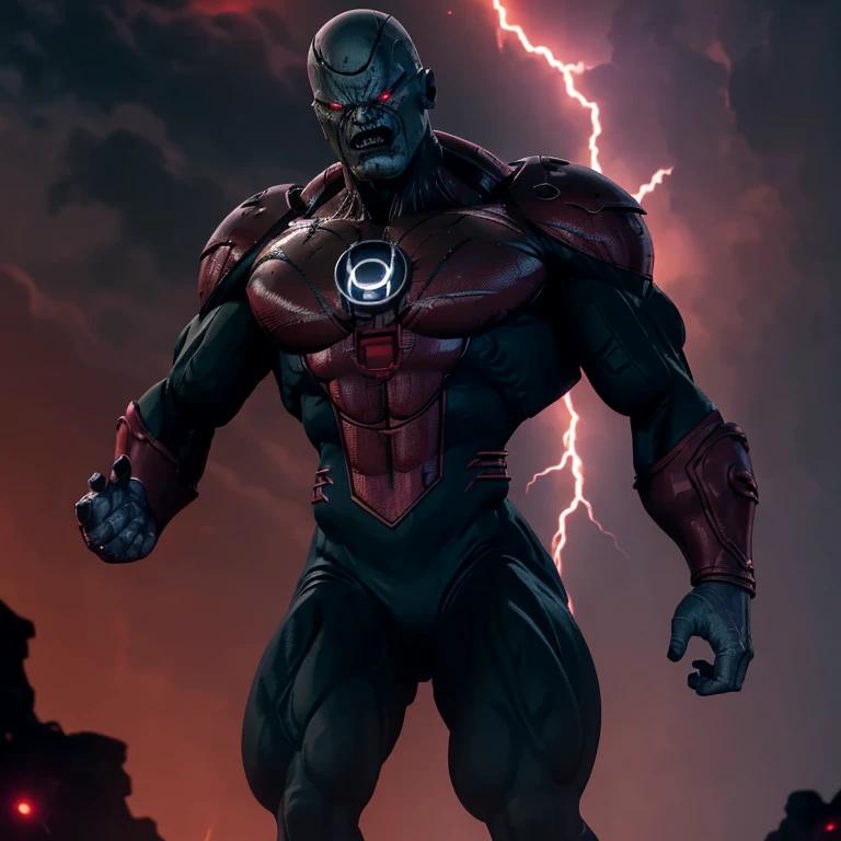 (Super powerful),(beautiful, menacing face:1.2), Frieza,(wearing Red Lantern suit:1.1),,in a dark, dimly lit room, (extremely detailed CG: 1.3),,Depth of field, Cinematic Light, Lens Flare, (Dramatic and ominous atmosphere:1.5),

(Formidable figure:1.4),,standing confidently, (big, imposing frame:1.1),,pointing his Red Lantern, (very intricate and lifelike texture:1.2),,shining ominously in the dark,

(His eyes