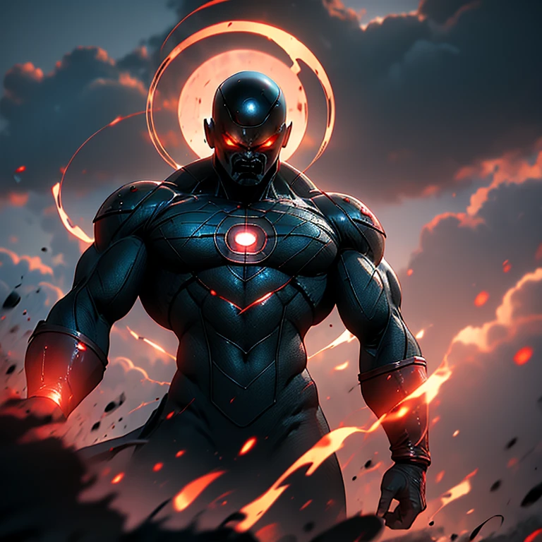 (Super powerful),(beautiful, menacing face:1.2), Frieza,(wearing Red Lantern suit:1.1),,in a dark, dimly lit room, (extremely detailed CG: 1.3),,Depth of field, Cinematic Light, Lens Flare, (Dramatic and ominous atmosphere:1.5),

(Formidable figure:1.4),,standing confidently, (big, imposing frame:1.1),,pointing his Red Lantern, (very intricate and lifelike texture:1.2),,shining ominously in the dark,

(His eyes