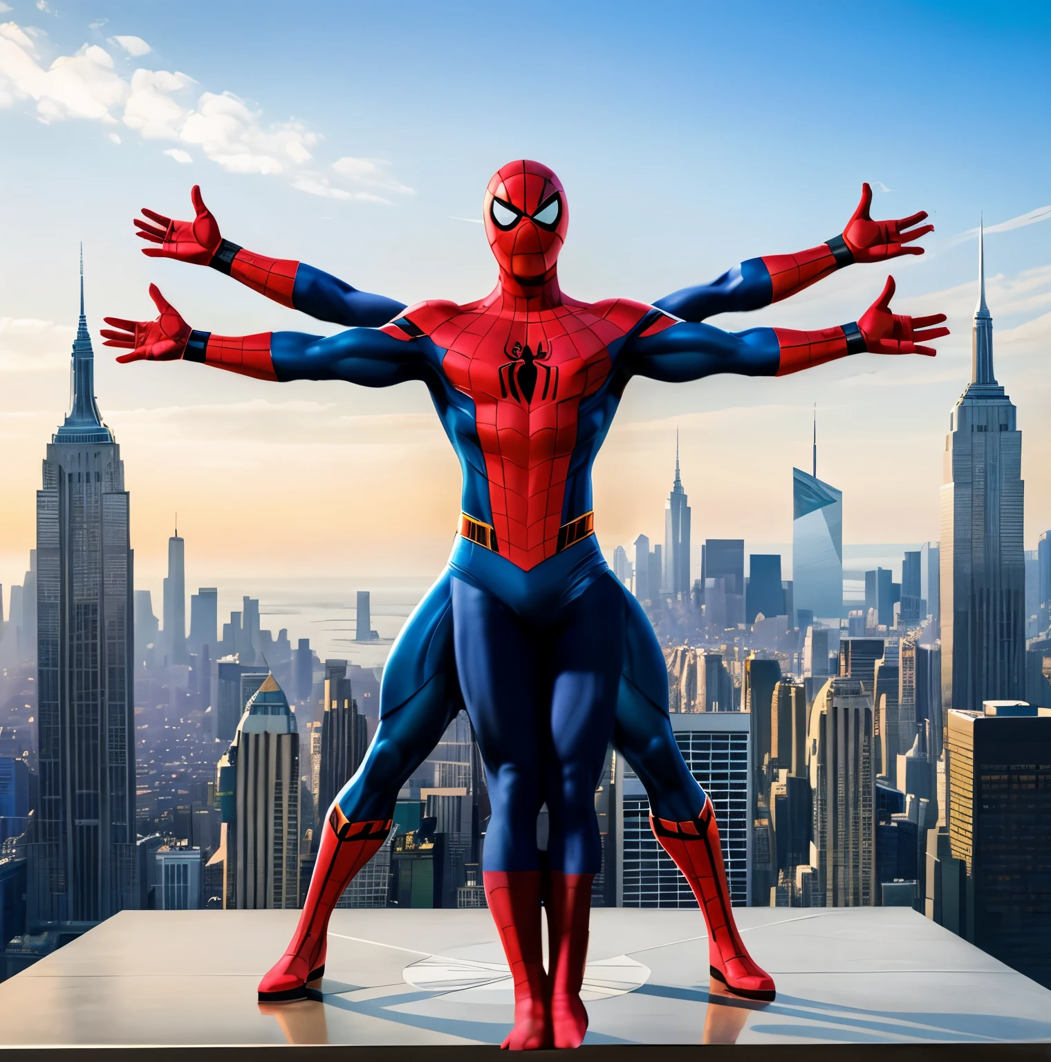 spideman with four arms and four legs, cartoon art style, realistic cartoon, in style of digital illustration, swimsuit
smoothe the edges