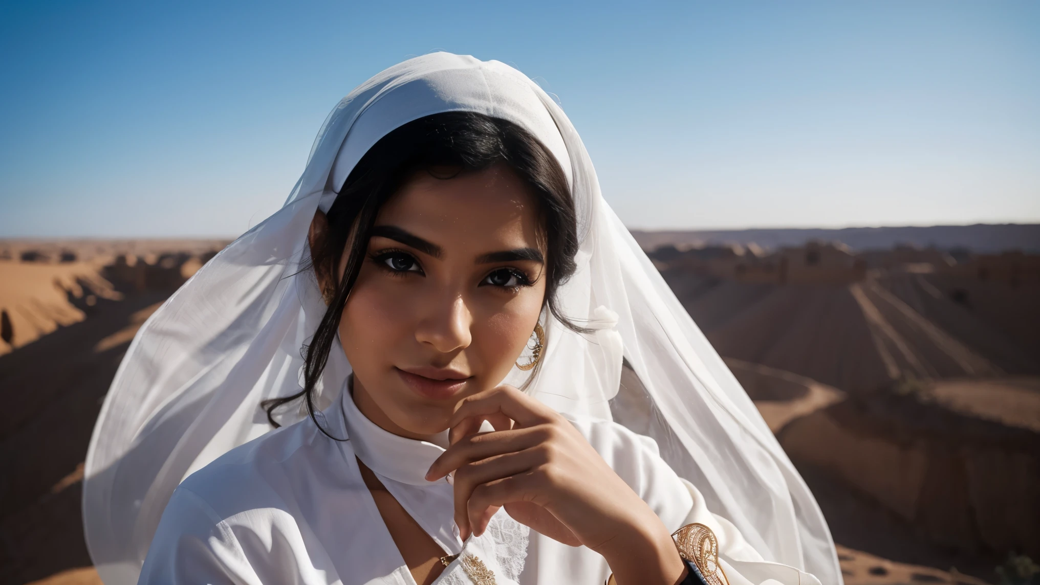 beautiful saudi arabian woman