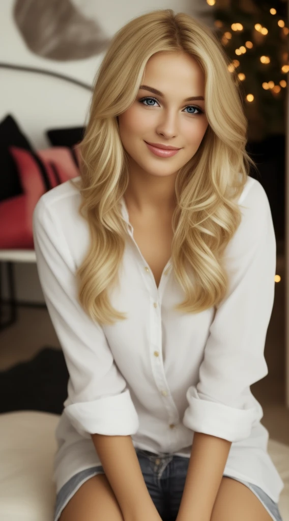 Pretty Blonde Woman