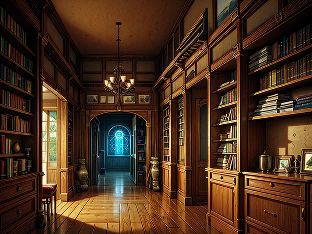 8k watercolor of aH yperdetailed bookshelve, sunny day, inspired by ross tran and wlop and masamune shirow and kuvshinov, concept art, intricate, highly detailed, photorealistic, 8 k, huang guangjian, cgsociety --auto --s2