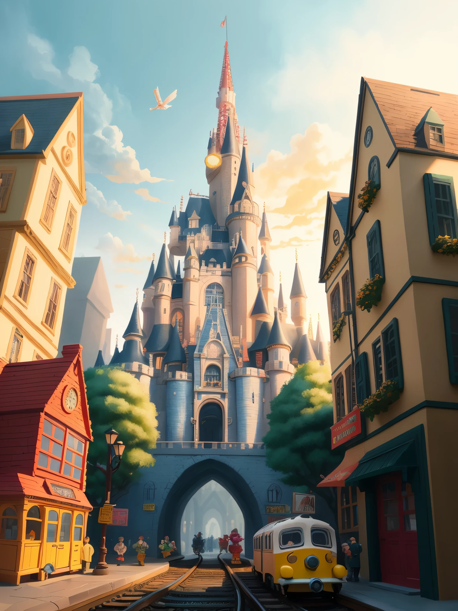 best quality,highres,(realistic:1.37),(HDR:1.1),(vivid colors:1.1),(studio lighting:1.1)
toytown,toy city,lovely detailed miniature city,toyland,tiny town,toy village,playful and joyful city,fun and colorful toy city,whimsical toy city,miniature toy metropolis,toy city full of wonders,toy cityscape,toy world,toy kingdom,enchanted toy city
In this ultra-detailed prompt, imagine a toy cityscape like no other. The city, also known as Toytown or Toy City, is a lovely and whimsical miniature world filled with colorful and playful toys. The city is meticulously crafted with realistic details and features vibrant colors, giving it a vivid and enchanting atmosphere.
Imagine strolling through the streets of Toy City, where every building, vehicle, and character is carefully designed to resemble larger-than-life toys. The cityscape is a masterpiece that showcases the combination of different playsets, creating a dynamic and visually stunning environment.
The toy buildings are brightly colored and exquisitely detailed, resembling dollhouses, castles, and futuristic structures. The bustling streets are filled with toy cars, trains, and bicycles, bustling with activity and creating a sense of liveliness in this toy metropolis.
As you explore Toy City, you notice the intricate details of the toy characters. There are joyful toy people, with their big smiles and expressive eyes, engaging in various activities. Some toys are playing in the park, while others are riding the carousel or having picnics on miniature blankets. You can even spot a group of toy superheroes patrolling the city, spreading joy and excitement.
The toy cityscape is bathed in studio lighting, accentuating the vibrant colors and highlighting the smallest details of each toy. The lighting creates a warm and inviting ambiance, making Toy City even more enchanting. The sun casts a beautiful golden glow, illuminating the streets and casting playful shadows.
The colors of Toy City are vivid and eye-catching, ranging from pastel tones to bold hues. The vibrant color palette adds energy and liveliness to the scene, evoking a sense of joy and playfulness. The bokeh effect created by the studio lighting further enhances the visual appeal, creating a dreamlike atmosphere.
This artwork is of the best quality, with ultra-fine painting and sharp focus, capturing the intricate details of each toy and the overall magic of Toy City. The realistic rendering of the scene, combined with the vivid colors, creates a visually stunning masterpiece that transports viewers into a world of imagination and joy.
Immerse yourself in this miniature wonderland where toys come to life and adventure awaits at every corner. Experience the joy and marvel at the artistic beauty of Toy City, a place where dreams and imagination become a tangible reality.