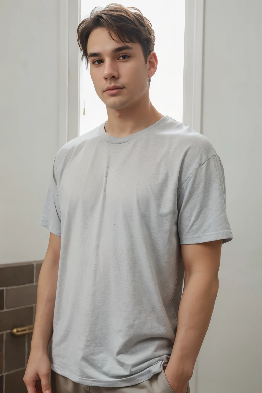 uglier and chubbier face, less model, more average looking