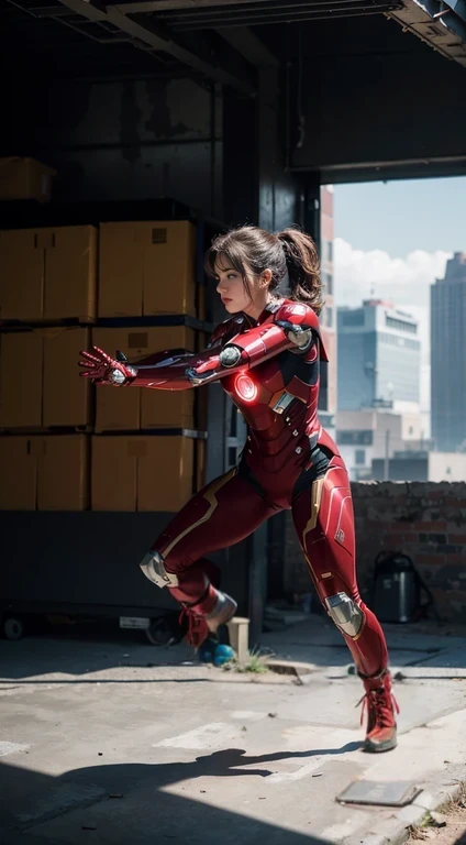 high heels,boots,long legs,battle suit,Developed calf