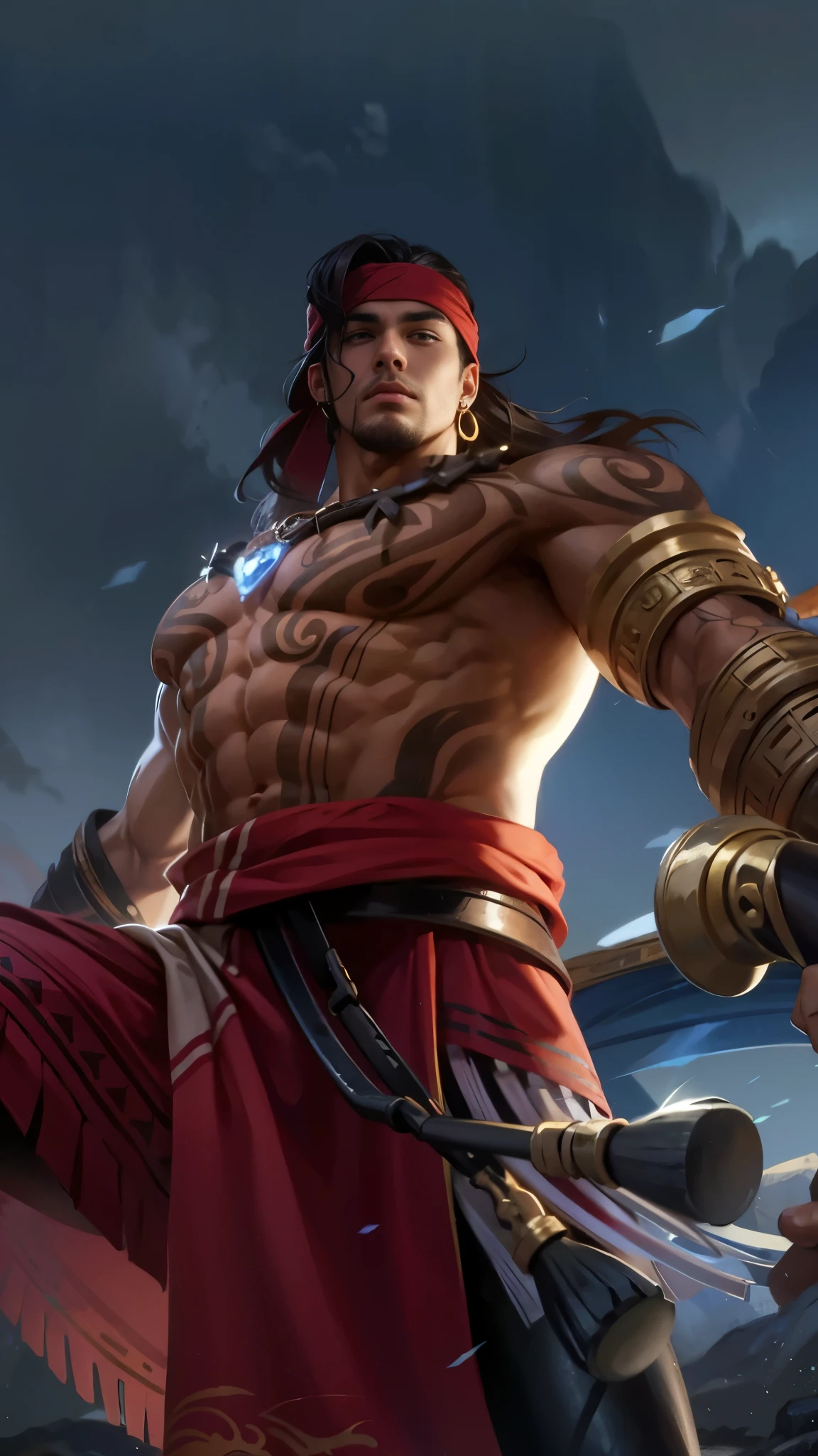 Best quality, masterpiece, detailed skin texture, detailed clothes texture, detailed face, super detail, 8k, intricate detail, 1 boy, The color doesn't change, Muscle guy, 1 guy