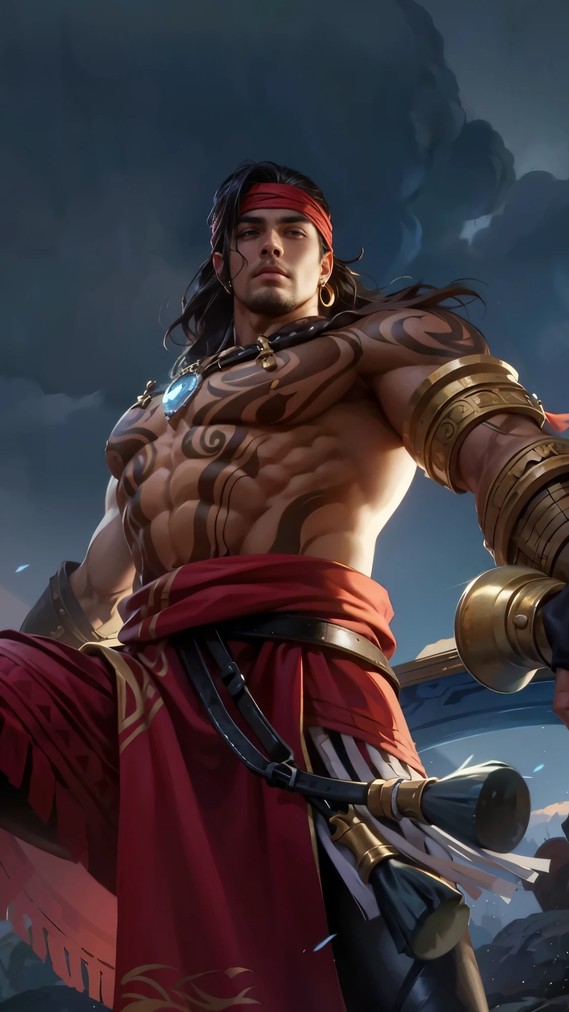 Best quality, masterpiece, detailed skin texture, detailed clothes texture, detailed face, super detail, 8k, intricate detail, 1 boy, The color doesn't change, Muscle guy, 1 guy