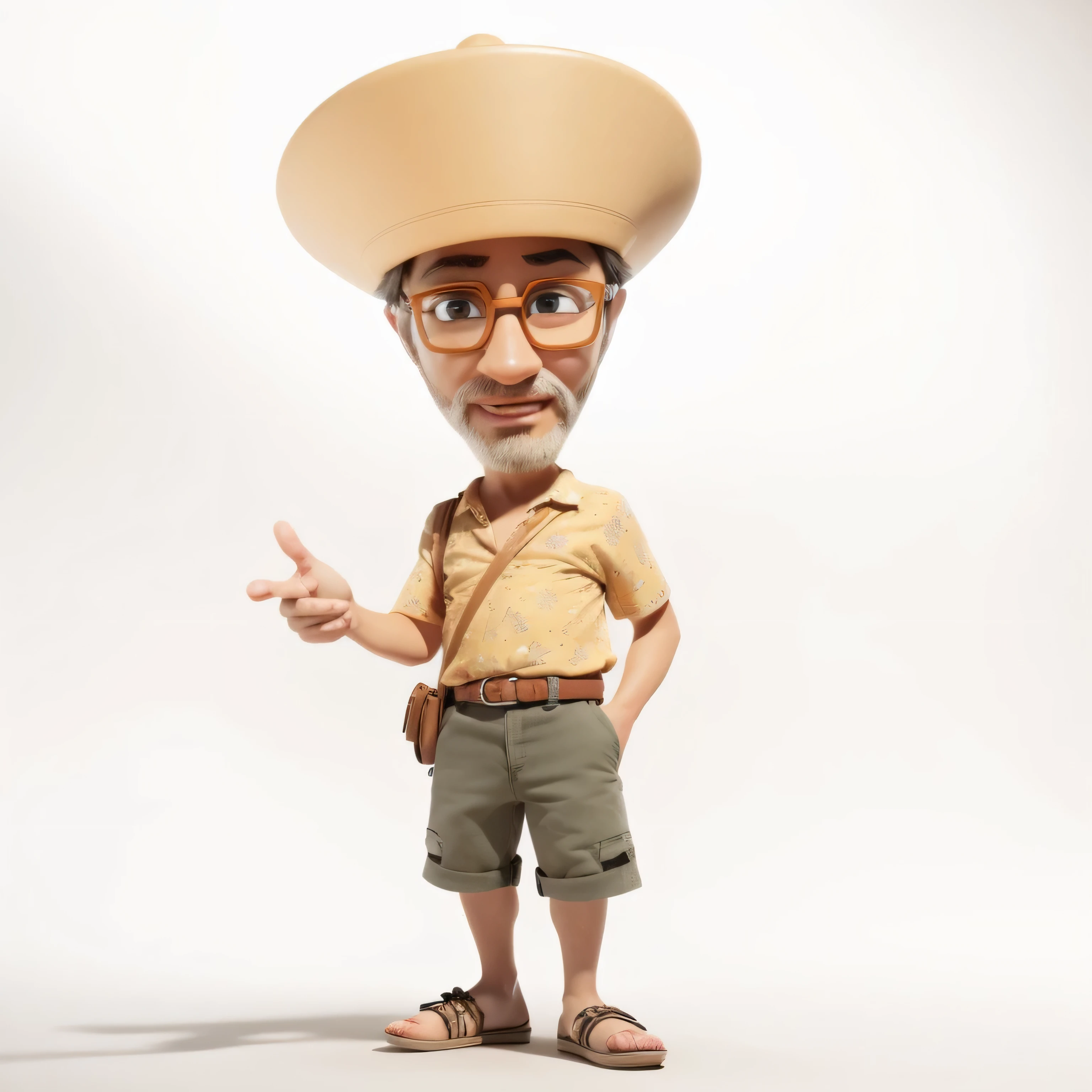Arte detalhada, Cartoon, 3D, 4K.