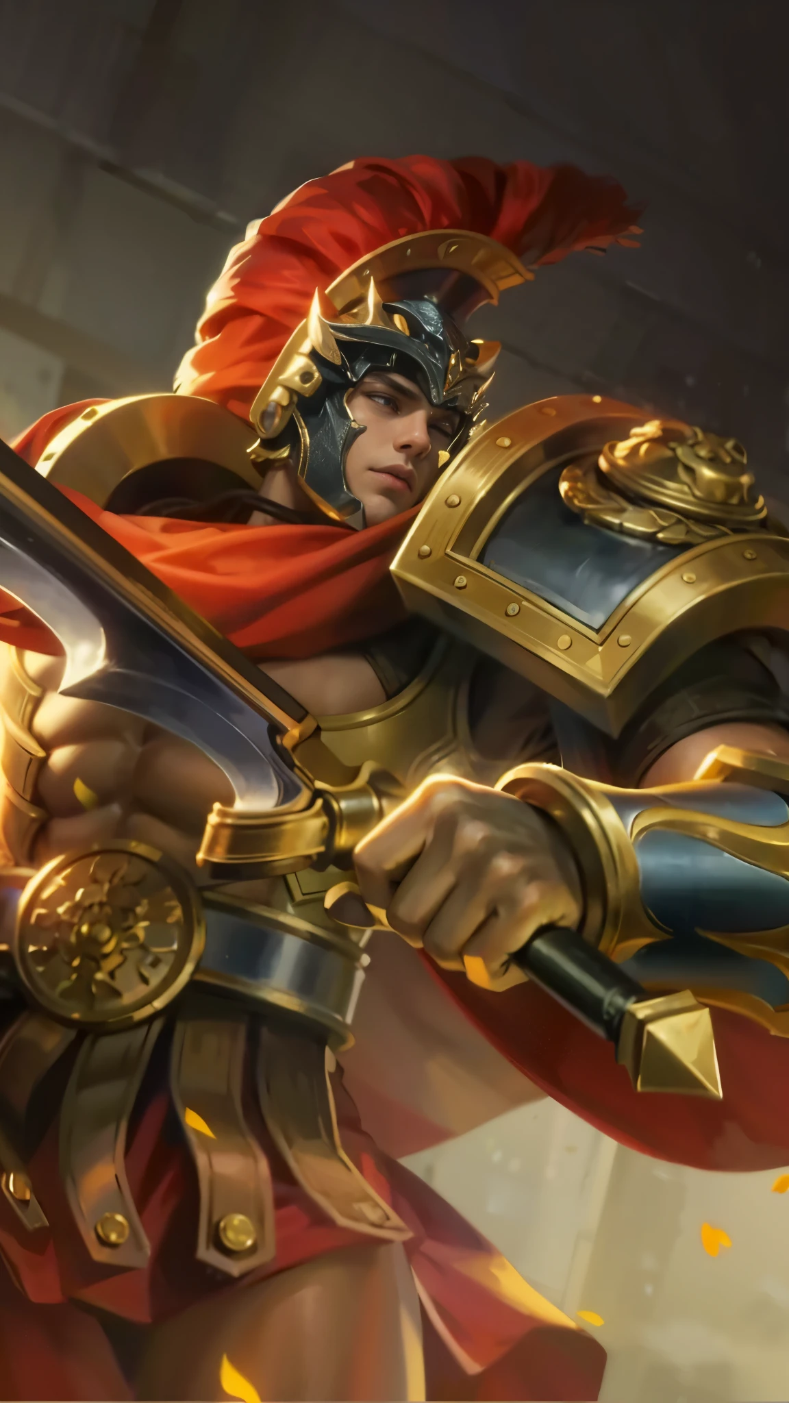 Best quality, masterpiece, detailed skin texture, detailed clothes texture, detailed face, super detail, 8k, intricate detail, 1 boy, The color doesn't change, Muscle guy, 1 guy