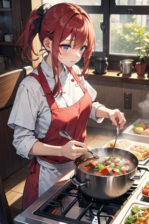 Cook、In the middle of the meal、cooking、meaty