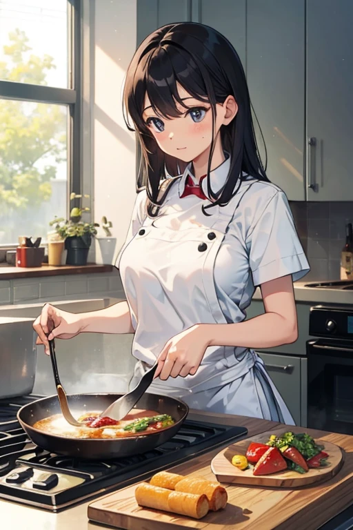 Cook、In the middle of the meal、cooking、meaty