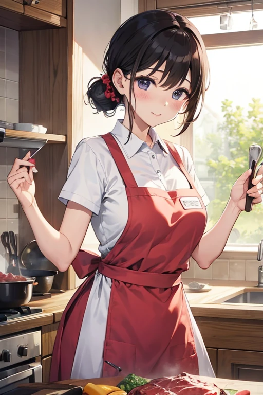 cooking、apron、Beauty、meaty