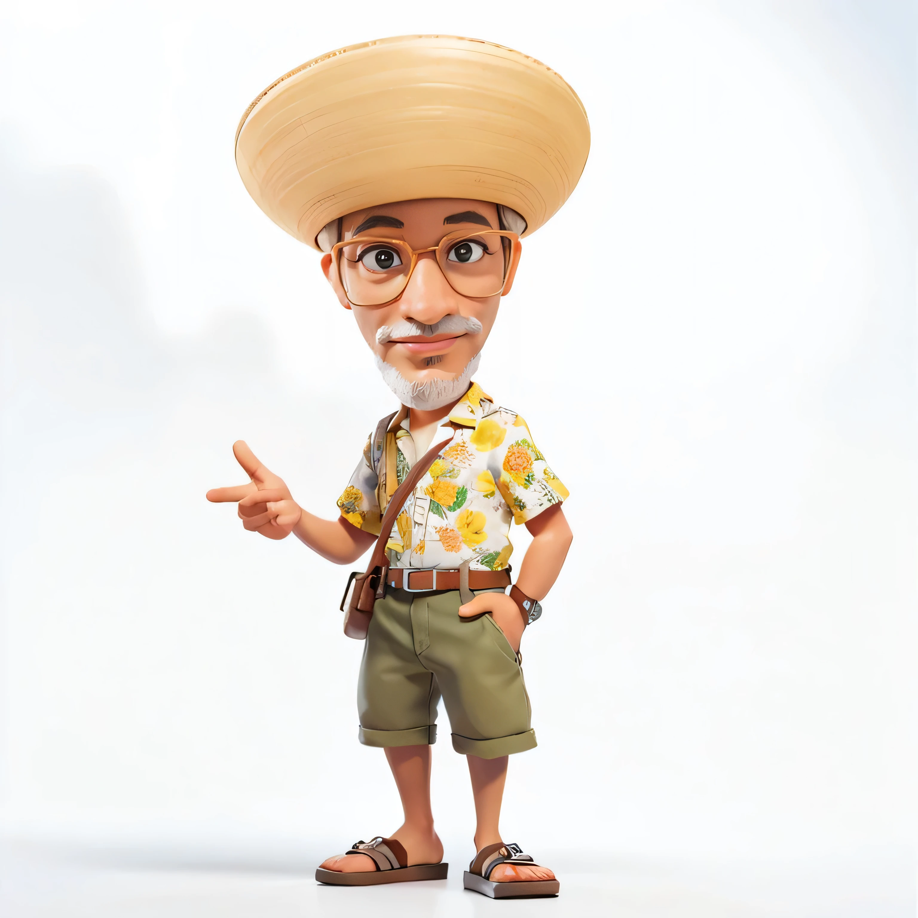 Arte detalhada, Cartoon, 3D, 4K.