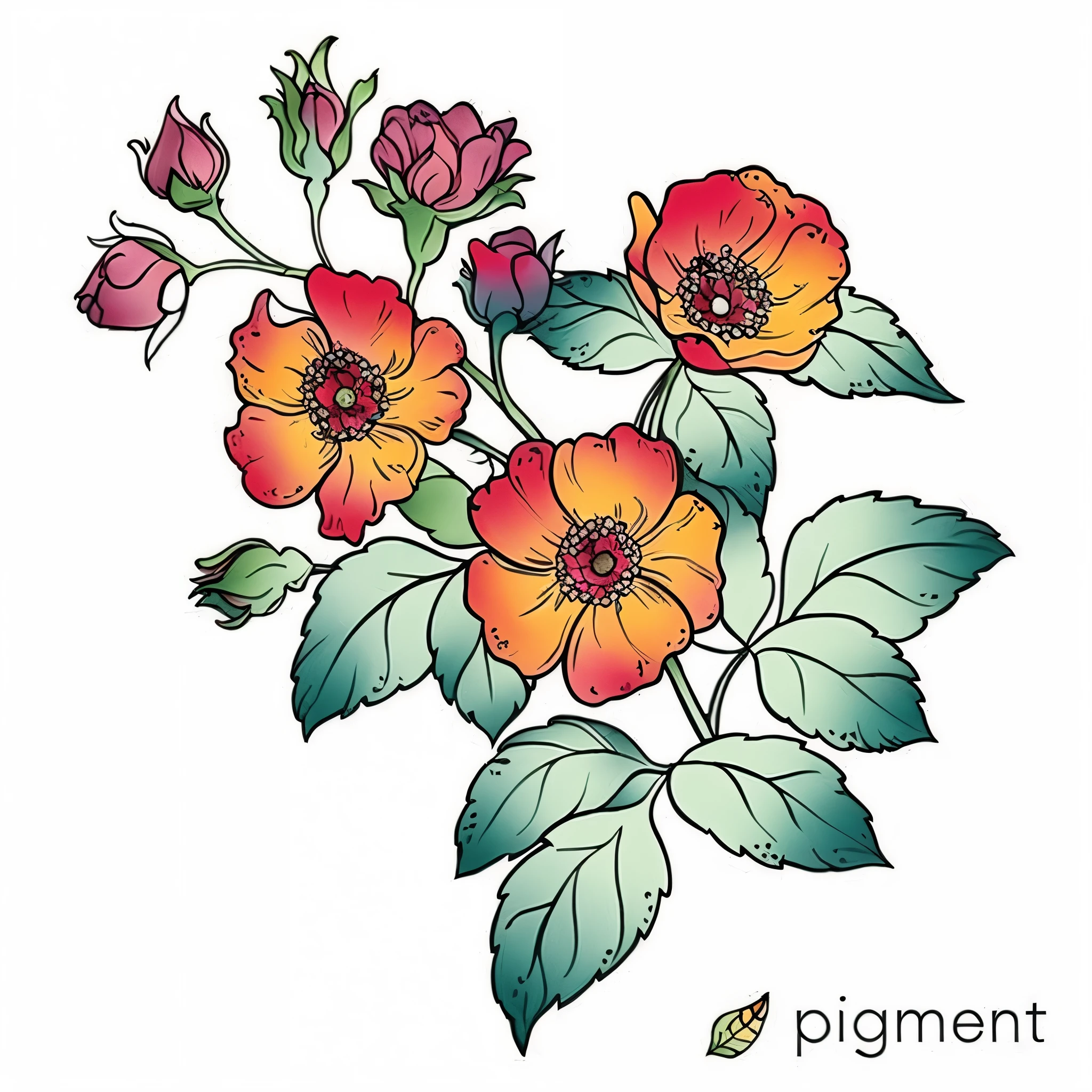 flower floral smooth and elegant