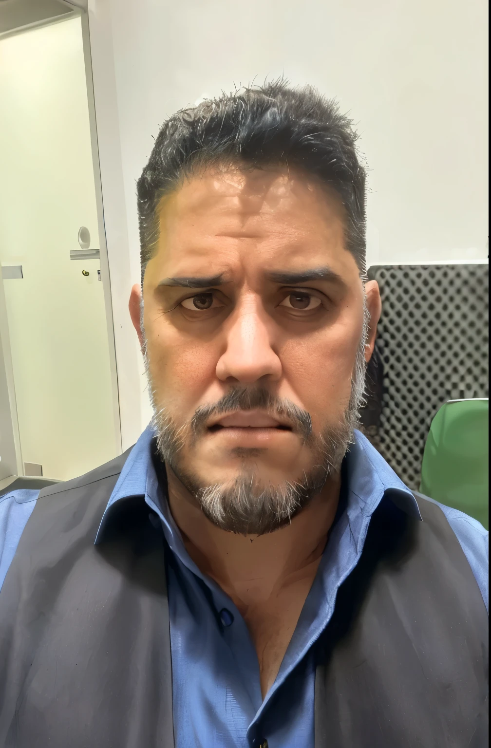 there is a man with a beard and a blue shirt, david rios ferreira, carlos samuel araya, icaro carvalho, carmelo blandino, by Antonio Parreiras, frontal picture, edu souza, eloy morales, andrea rocha, dan dos santos, adreas rocha, by Felipe Seade, andres rios