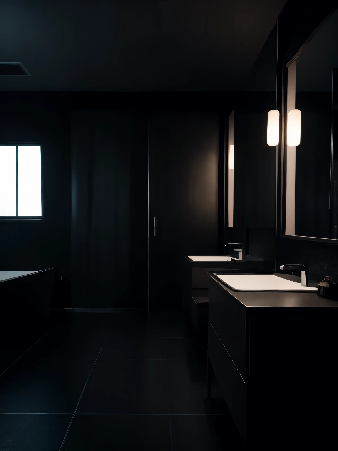 dark atmosphere、Bathroom