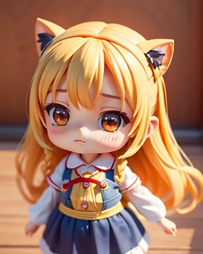 赤い目をした赤い制服を着たanime girl、summer clothes、Cartoon girl、anime girl、若いanime girl、Littleanime girl、cute!! Land!!! , animegirl, , girl in uniform, Littleガール, cuteanimegirl, Animachibi, cuteanime girlの肖像, animegirl, cute, ボブヘアanime girl, female anime character, Small devilのような目, Small devil, Tsundere, mini,Little!Are standing、golden hair、Show the whole picture