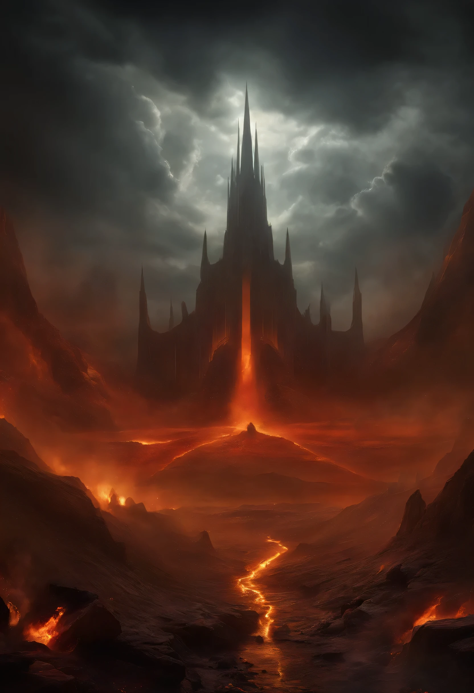 , hell landscape, The bottom of hell, The Final Battle in Hell, Apocalyptic landscapes!!!!!, Mustafar, The Ruins of Hell, ! Apocalyptic landscapes!!, Awesome D & D The Art of the Dark Sun, Gates of Hell, Gates of Hell, Arte Conceitual de World of Warcraft, Rescue from the underworld!!!!!!