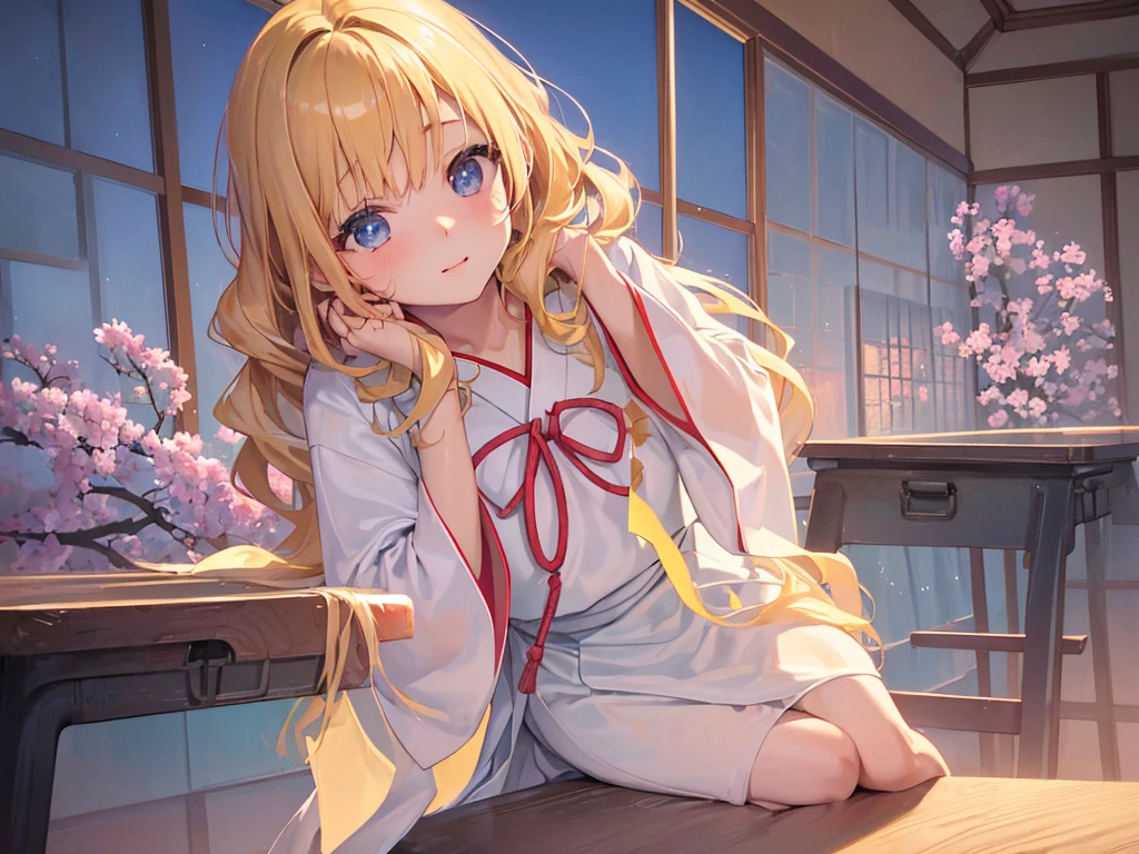 photo realistic, (masterpiece,best quality:1.4),(8k,raw photo,photo realistic:1.2),Not Safe for Work, detailed skin,detailed face,1girl,Japanese princess, cute face, super resolution,retro realistic details Illustration,,{{{elaborate, intricately,fantastic,delicately,tremendous,meticulous,minute,incredibly,obsessed,artisan's,subtle,virtuoso,skillful,vibrant, vivid, complex}}}, clearly focus edge, fresh natural gradation, best quality, amazing quality, very aesthetic, absurdres, ((face focus)), one girl sitting in her room gaze out the window on rainy day, blurred upper half of a girl's body mirrored in the windowpane, nostalgic
(((japanese clothes))), (a teenage girl:1.3),(medium breasts:1.25),light smile,(tilted head:2.0),(both elbows on the school desk:1.6),(put chin on own both hands:1.6),(wearing white school shirt:1.1),(looking at viewer:1.5),(closeup to viewer:1.5), medium bob, (blonde hair), ((wavy hair)), shimmering eyes, Blue eyes, long hair, , beautiful hands, neck ribbon, baby face, twinkle in the eye, braided bangs,
((bedroom)), ((pastelcolour)), imagination,