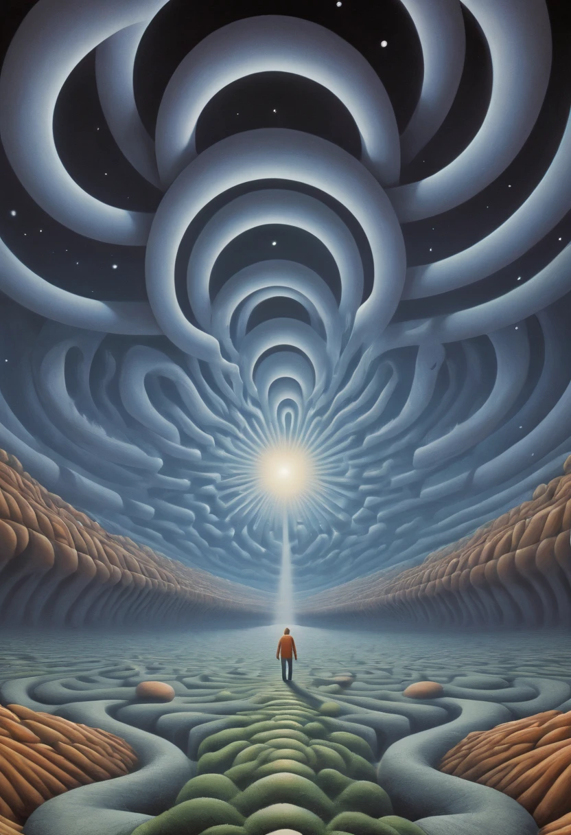 Optical Illusion, by Douglas Adams, best quality, masterpiece, 8k