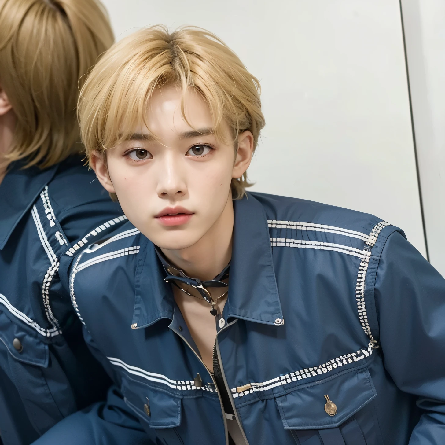 there is a man that is sitting down with a tie on, cai xukun, todos do grupo nct, Jung Jaehyun, hyung tae, Kim Doyoung, Jinyoung Shin, Retrato de Jossi do Blackpink, dez lee, Yanjun Chengt, jia, inspirado em Bian Shoumin, taken at the beginning of 2020, Marcos Lee