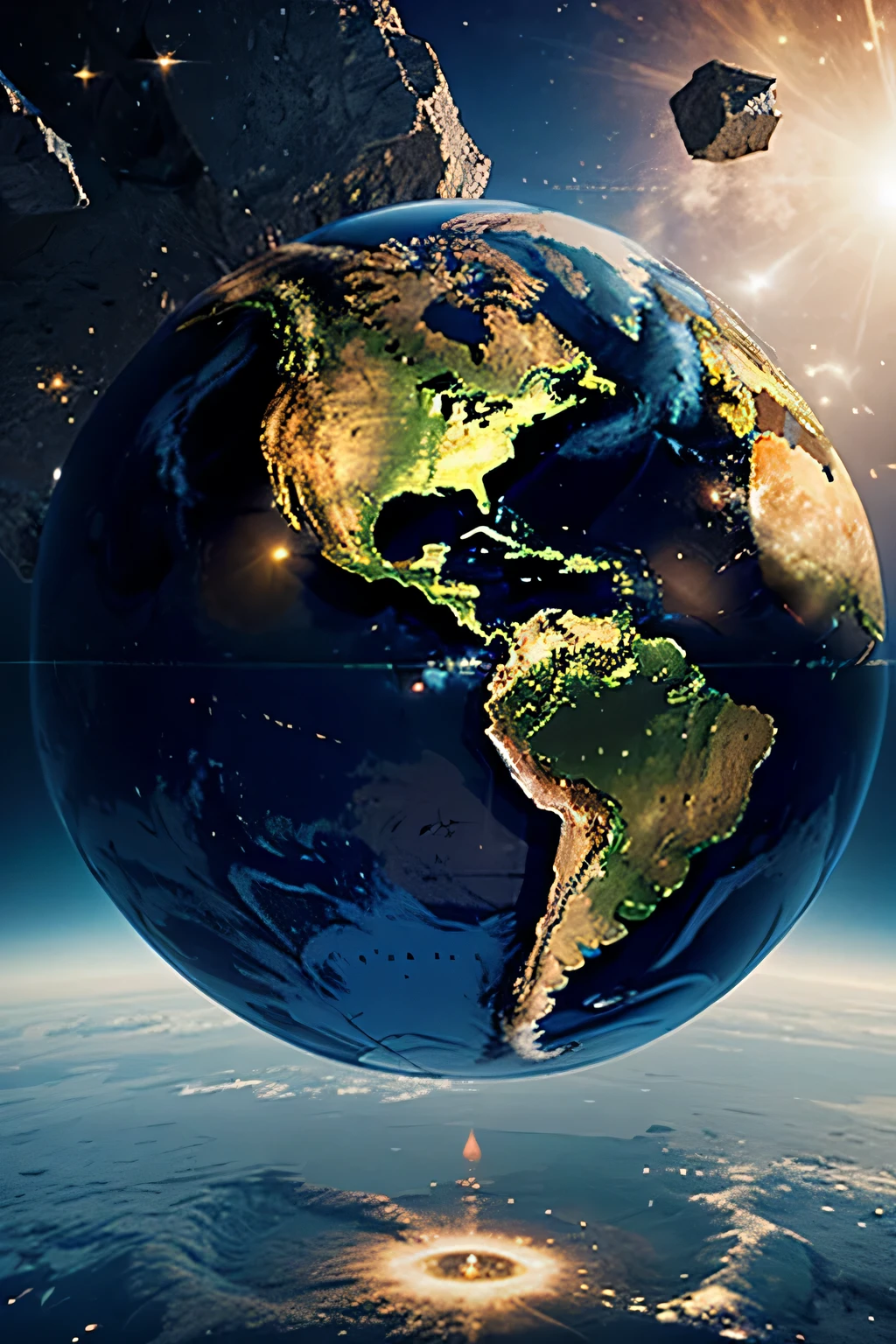 world being swapped with another world