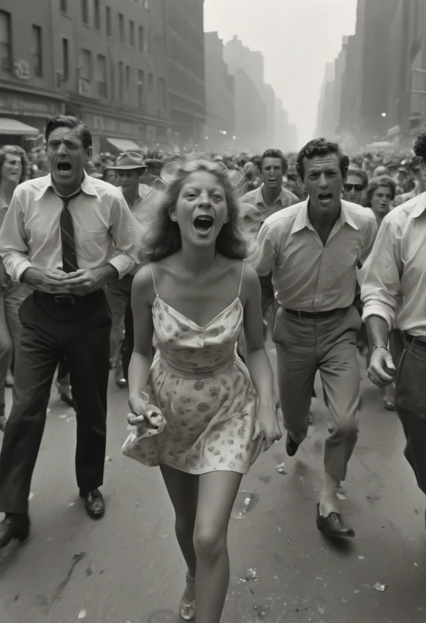 festival, by Garry Winogrand, best quality, masterpiece, 8k