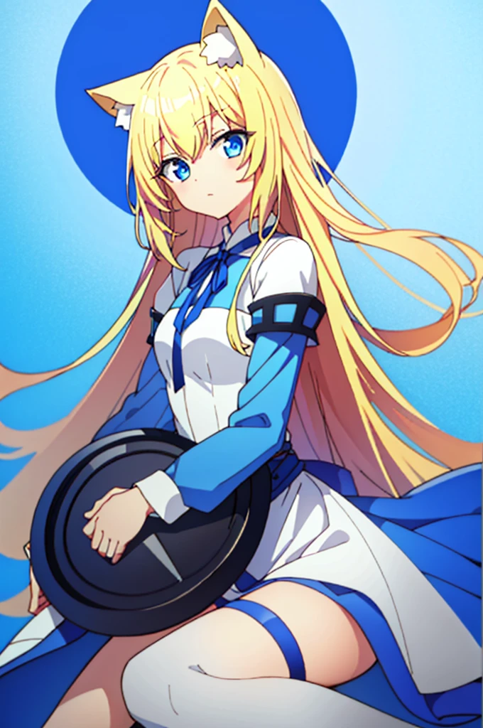 <lora:gs_priestess:0.3:lbw=NP> gs_priestess kawaii petit cute 1girl, blonde hair, very long hair, sidelock, bang hair, between eyes, blue eyes, eyelashes, medium breasts, thigh skindantation pupils sparkling blush, red serafuku, black checked pleated_skirtskirt  loose socks shoes