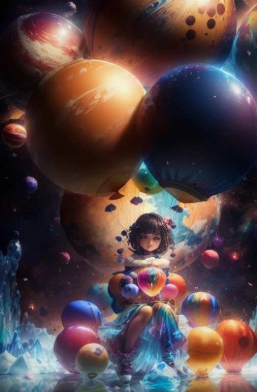 [nudity, explicit] nsfw ([balloons:Small planets:0.5]:1.4), (Small_planets inside of balloons:1.4), (lots of colorful Small_planets:1.35)
(colorful planets, earth, floating petals, big balloons:1.22),
1 girl, cute face,
Full body, sitting, detailed beautiful eyes, bare legs, costume combination, Goddess, perfect body, [nsfw:0.88]
(sitting on ice_planet:1.22)
(lots of [floting blue Butterflies:floting ice:0.4]:1.22)
(detailed light), (an extremely delicate and beautiful), volume light, best shadow,cinematic lighting, Depth of field, dynamic angle, Oily skin,