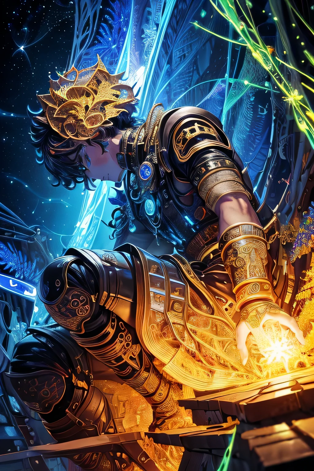 make solder boy (masterpiece, top quality, best quality, official art, (boy), extreme detailed,(fractal art:1.3),colorful,highest detailed boy have army unifrom