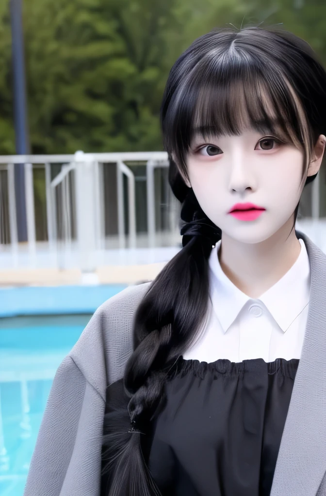 全身mannequinディープキス,そのmannequinは美しいです,mannequin is a high school girl,mannequinの身長は165cmです,mannequinの色&#39;my face is white.,mannequinの色&#39;The body is pure white.,mannequin has black hair( twin tails,bangs),mannequin has a long, thin face.,mannequinの色&#39;lips are light pink.,mannequin&#39;eyes are black.mannequin is wearing a coat.
