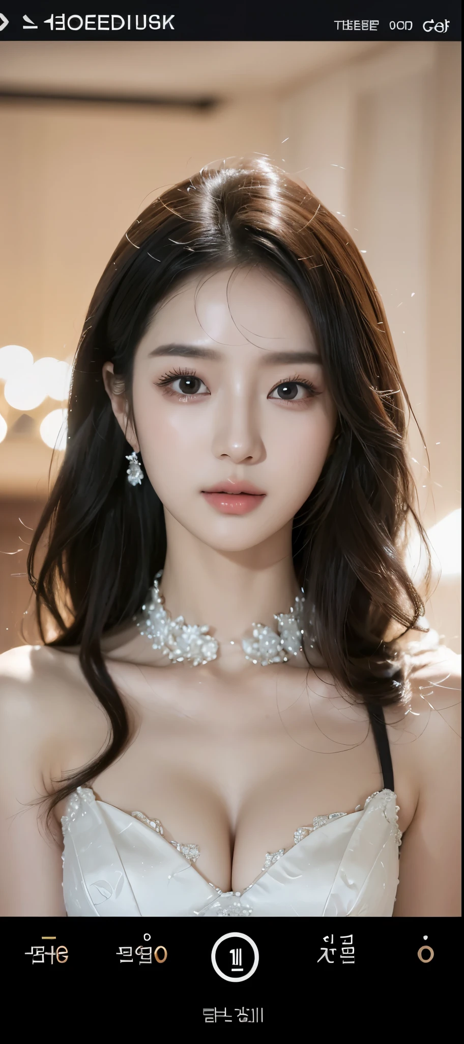 ((addielyn, wearing glass, black hair)), Random posture, (An extremely delicate and beautiful work), (masterpiece), 1girl, extremely detailed elegant wedding dress, tiara, highly detailed, ponytail contorted, charming expression, beautiful and clear eyes, green eye pupil, delicate necklace, delicate earrings, simple blurred background, extreme detail description, beautiful, charming, ultra-fine painting, delicate face, delicate figure, Fine collarbones, lovely lips, soft behind, mix4,(8k, RAW photo, best quality, masterpiece:1.2), (realistic, photo-realistic:1.37),1girl,cute,cityscape, night, rain, wet, professional lighting, photon mapping, radiosity, physically-based rendering, above waist,