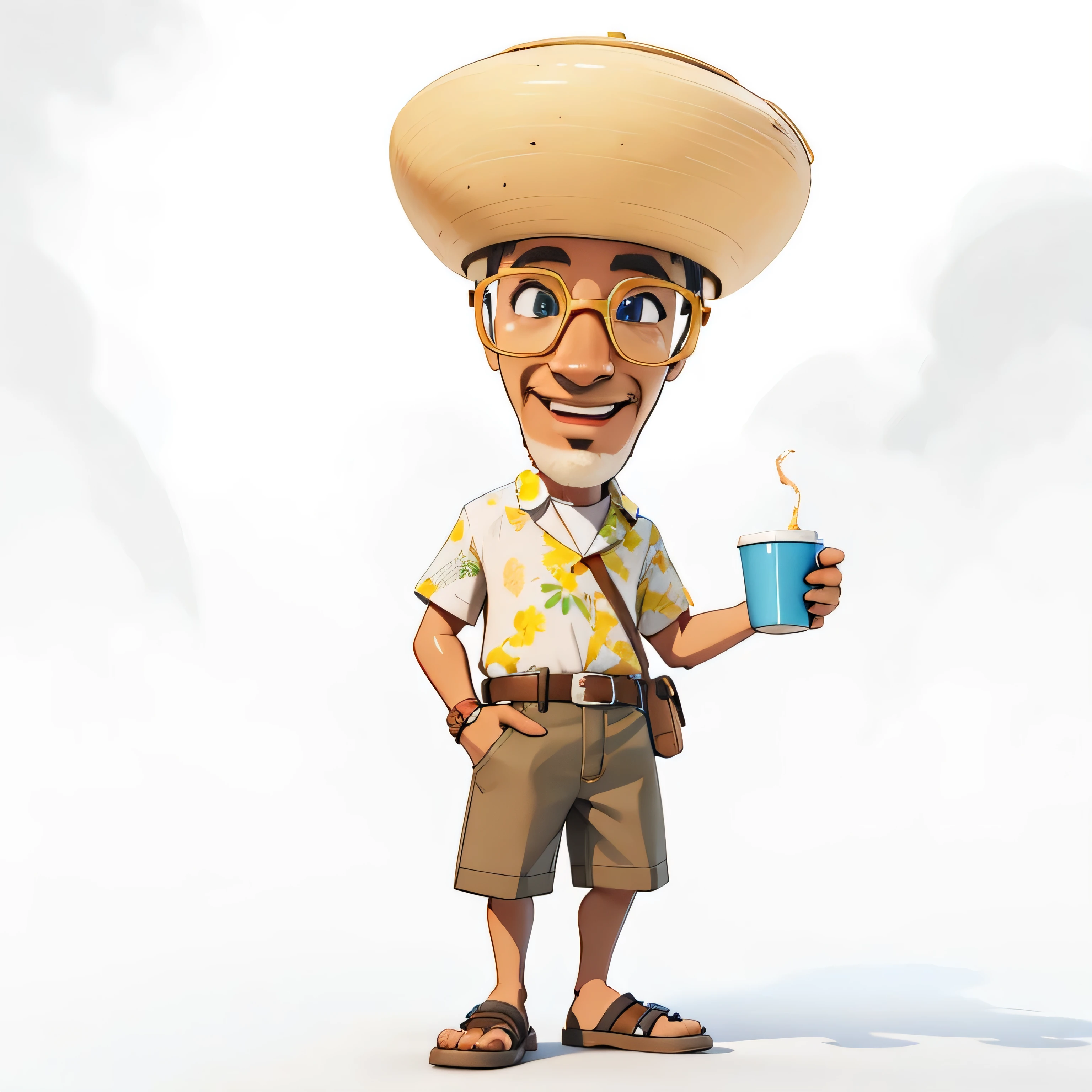 Cartoon, 3D, 4K.