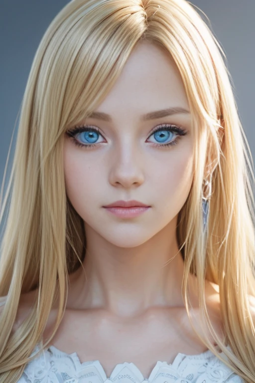 (anime,portrait),(face:1.1),(beautiful),blonde hair,blue eyes,(detailed eyes),(long hair),(white background),(best quality),(ultra-detailed),(realistic:1.37),(vivid colors),(studio lighting),(portrait style),(sharp focus),(bokeh)