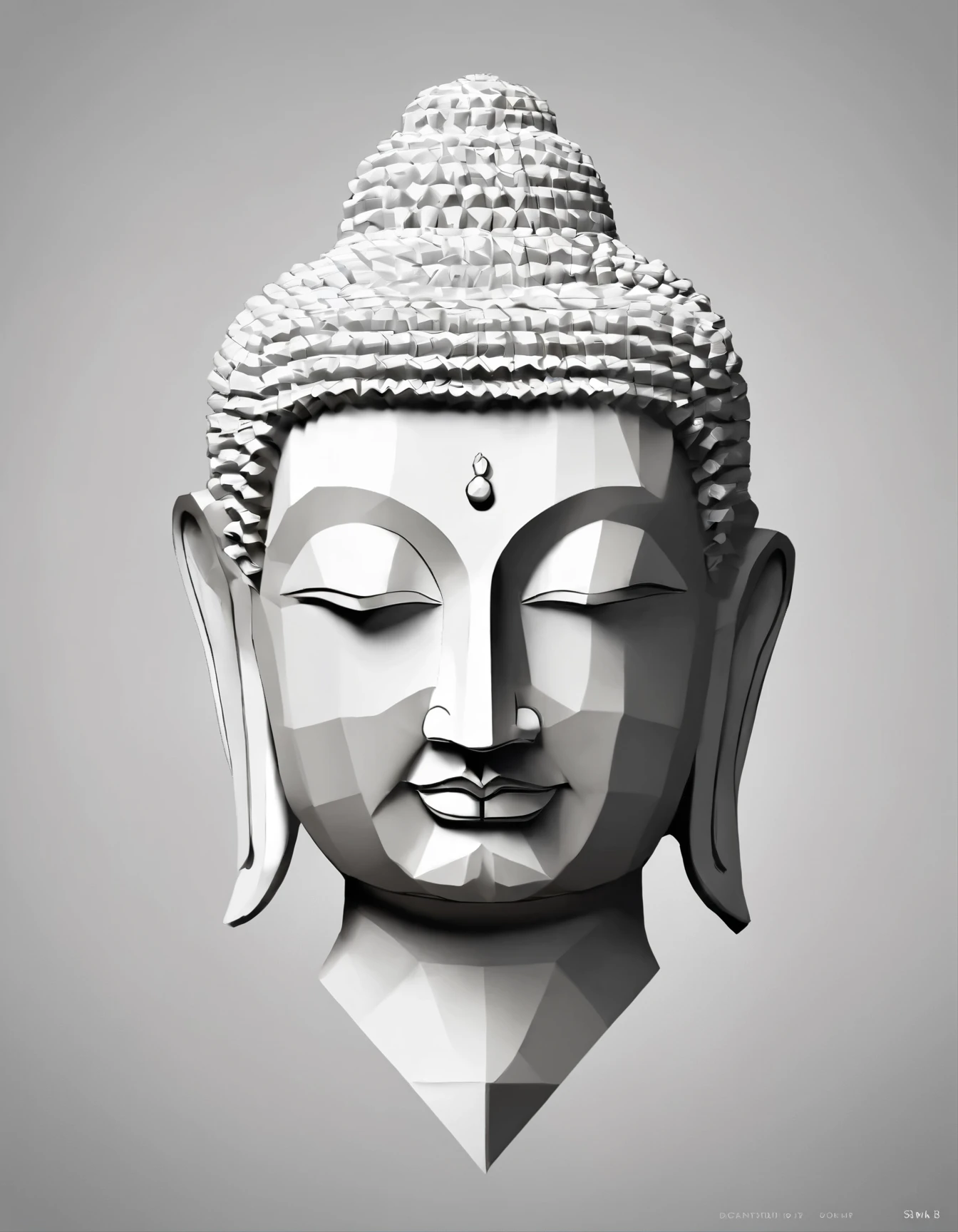 Lord buddha face, beautiful, masterpiece, Artstation HD, 8k