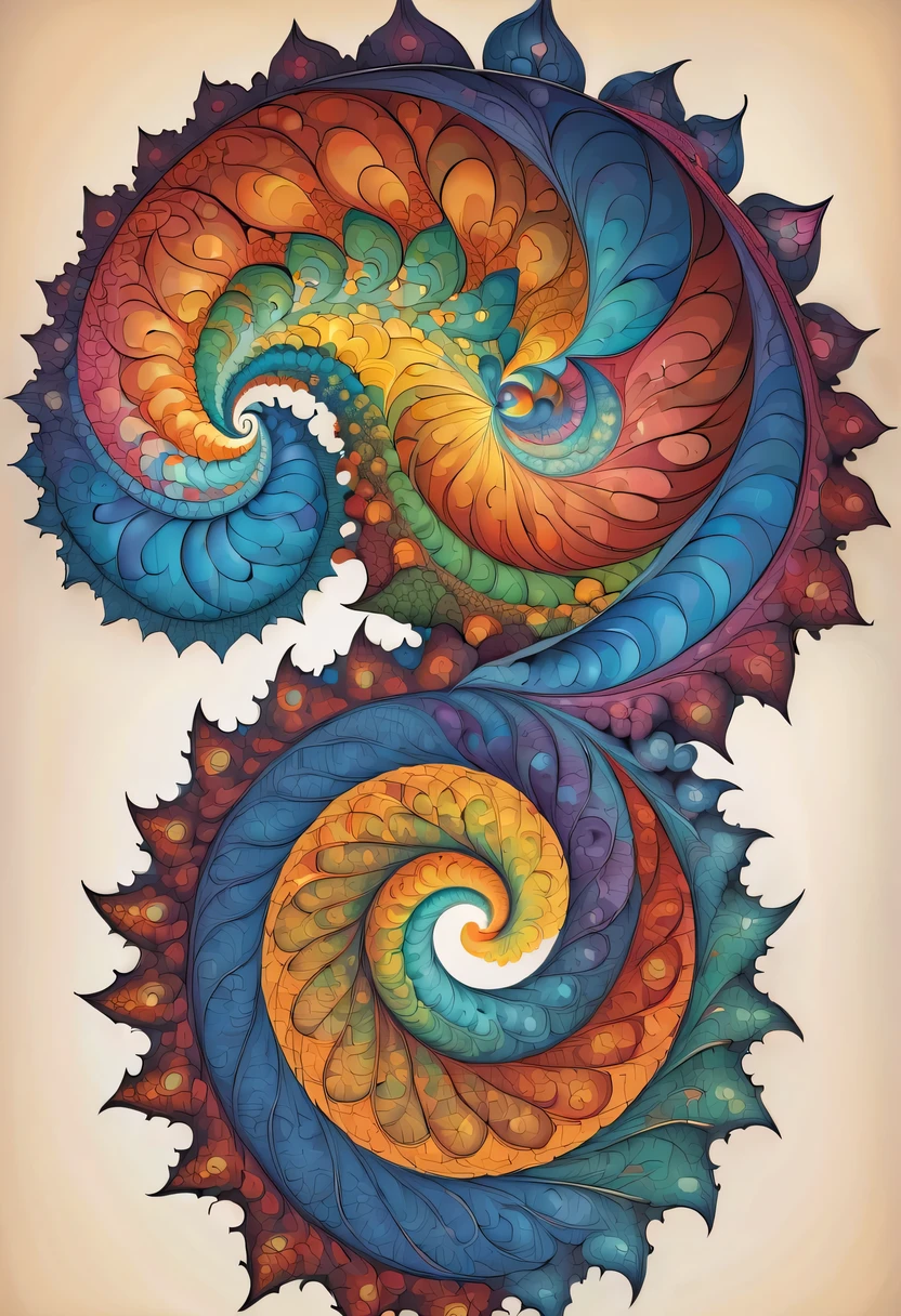mandelbrot shape,Zentangle,fractal art,geometric paradox
