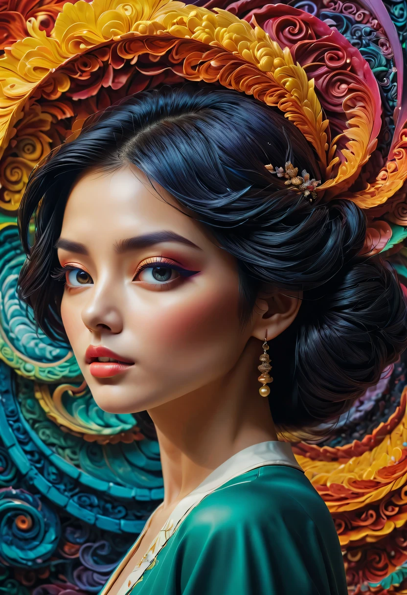 (best quality、4K、8k、high resolution、masterpiece:1.2),Super detailed,(Reality、photorealism、The photos are real:1.37),Optical illusion,cutting-edge,3D art,错觉masterpiece,Vision,超Reality主义,depth perception,Visual spoofing,An artistic marvel,puzzling,perceptual paradox,intricate details,令人印象深刻的Reality主义,smart brush,Perfect precision,Extraordinary attention to detail,Stunning visual effects,Creative combinations,Artistic excellence,incredible craftsmanship,Extraordinary texture,bright colors,Color scheme,interesting perspective,The art of innovation,great creativity,令人印象深刻的cutting-edge,flawless execution,Spectacular visuals,Enchanting art,Drama and Illusion,dynamic depth,Illusion of depth,artistic genius,Excellent execution,Amazing visual impact,令人惊叹的masterpiece,Immersive experience,lifelike performance